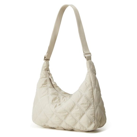 Puffer Totes Fashion Quilted Shoulder Crossbody Bag Solid Color T_T - Picture 1 of 7